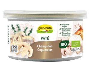 Paté de champiñón bio