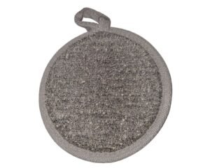 Almohadilla de baño de bambú y lino