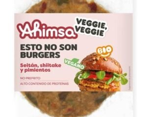 BioBurguer Seitan Shiitake y Pimientos