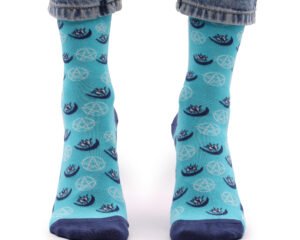 Calcetines pentagrama y mal de ojo s/m