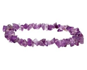 PULSERA CHIPS DE AMATISTA