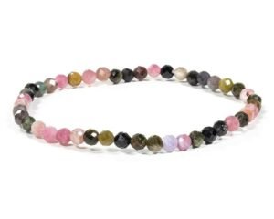 Pulsera turmalina multicolor