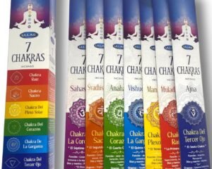 Incienso 7 chakras Ullas