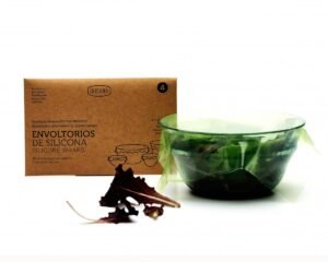 Envoltorios reutilizables de silicona Irisana. 4 unidades
