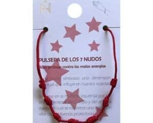 PULSERA 7 NUDOS. CONTRA MALAS ENERGÍAS.
