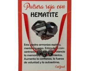 pulsera lazo con hematite