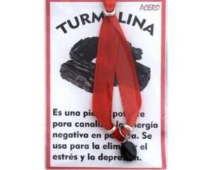 Pulsera lazo con turmalina