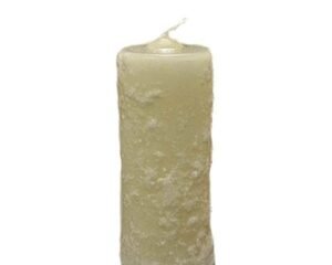 Velón artesanal de ruda y sal