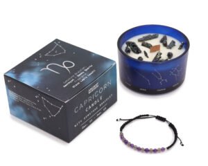 VELA CON PULSERA. CAPRICORNIO