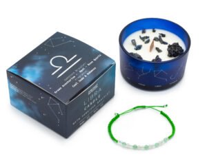 VELA CON PULSERA. LIBRA