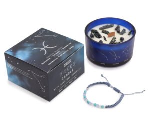 VELA CON PULSERA. PISCIS