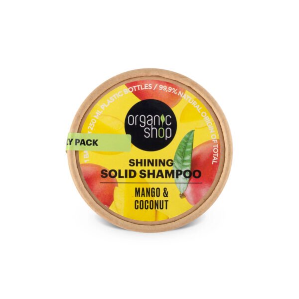 CHAMPÚ SÓLIDO BRILLANTE. MANGO Y COCO - Imagen 3