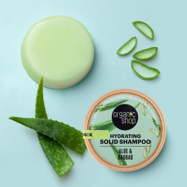 CHAMPÚ SÓLIDO HIDRATANTE ALOE & BAOBAB - Imagen 2