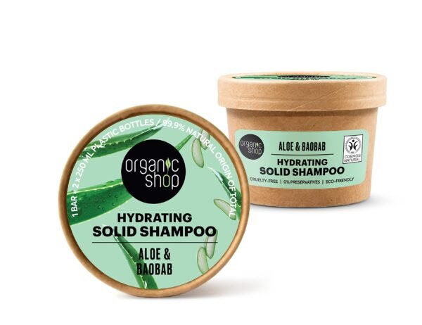 CHAMPÚ SÓLIDO HIDRATANTE ALOE & BAOBAB