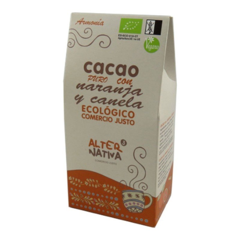 CACAO CON NARANJA Y CANELA