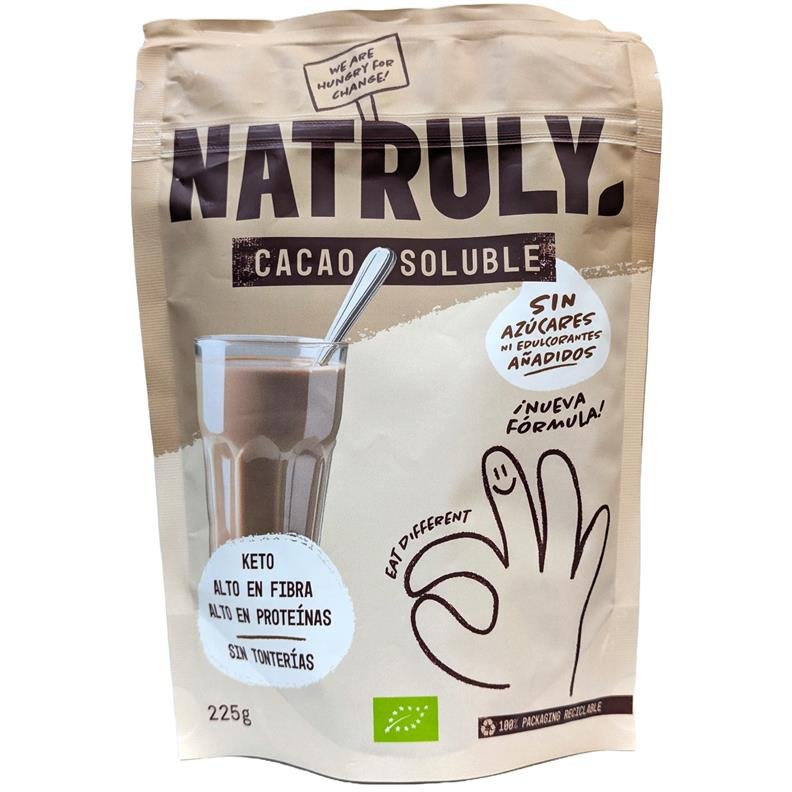 Cacao Soluble Sin Azúcar y sin Edulcorantes