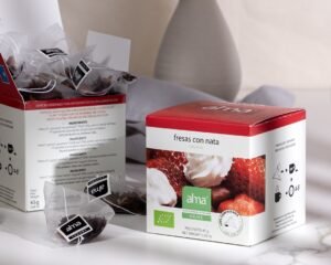 pirámides fresas con nata Alma