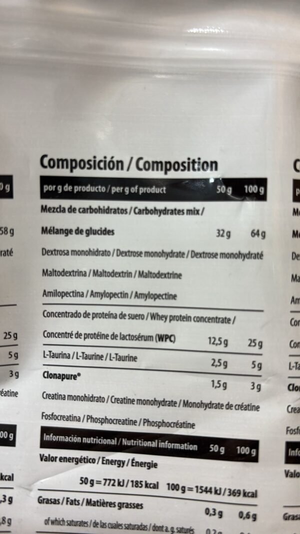 MONSTROUS GAINER VITOBEST - Imagen 3