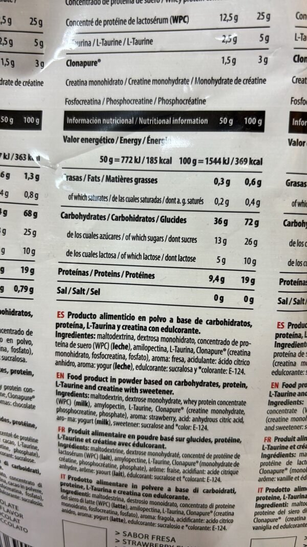 MONSTROUS GAINER VITOBEST - Imagen 2