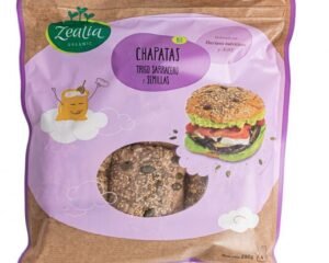 Chapatas Sarraceno y Semillas Sin Gluten Zealia Bio 280g