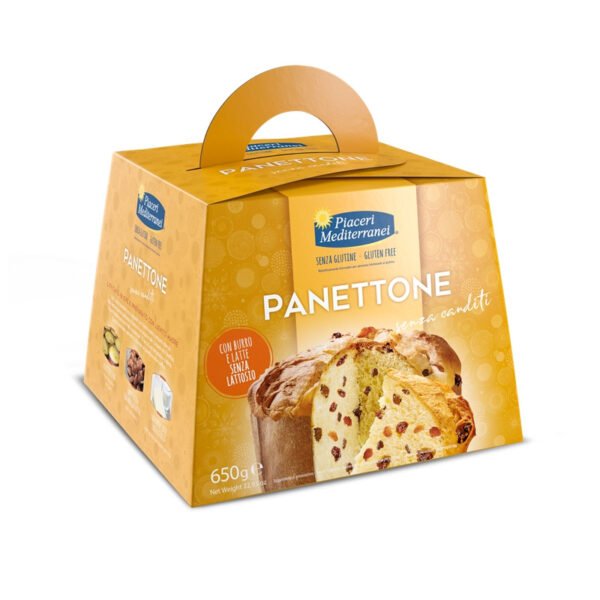 Panettone Clásico Sin Gluten/lactosa .