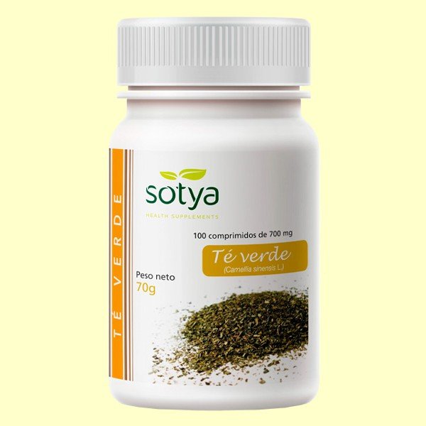 Té Verde 700 mg 100 Comprimidos