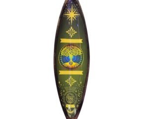 Porta incienso esmaltado árbol de la vida