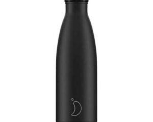 BOTELLA CHILLYS MATE NEGRO TOTAL 500 ml.