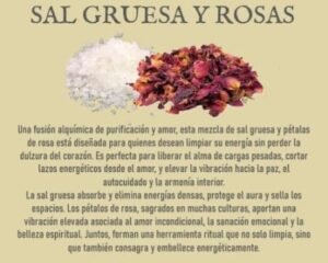SAL ESOTÉRICA CON ROSAS