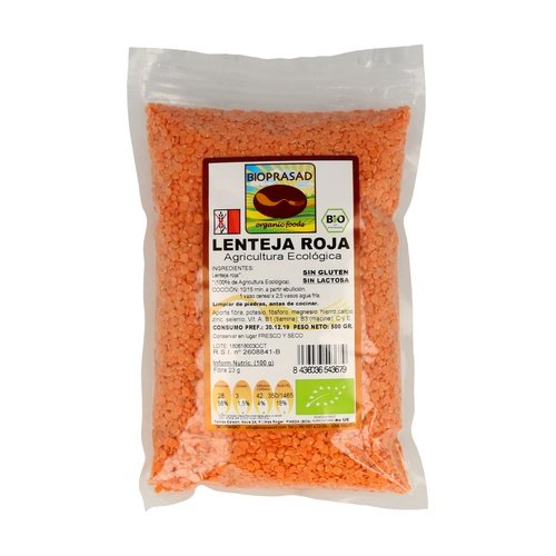 lenteja roja sin gluten
