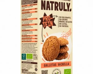 Galletas Proteica de Vainilla Natruly Bio 125g